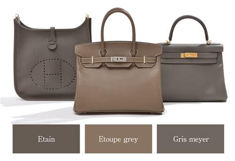 hermes gris mouette vs etain|hermes gray color.